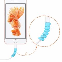 Silicone Spring Cable Protector, 4 Channels Color Any Shape Round Length 1.5 m Weights 50 Grams Packaging Type Box No of Channels 4 - Image 4