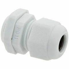 PVC CW Cable Gland, IP33 Material PVC IP Rating IP33 Gland thread PG7 Spanner size 15mm Gross weight: 3.8 -5 g Cable external diameter - Image 1