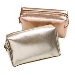 Ladies Small Cosmetic Bag PU Make up Bag - Guangzhou Zexin Leather Co., Ltd.