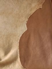 Brown Sheep Leather Color Brown Design Plain Finishing Polished Material Nappa Leather Country of Origin Made in - Image 2