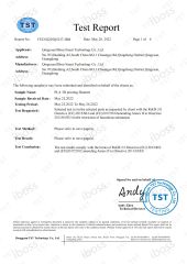 Test Report Q5237-3RR certificate from Qingyuan IBoss Smart Technology Co., Ltd.
