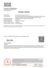 MDCP SGS certificate from Alchem Biotechnology Co., Ltd.