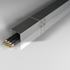 Solid Bottom Cable Trays Width Range 50 Mmw To 1000 Mm W Finish Options Gi, Powder Coated And Enamel Painted Material Mild Steel Confirming To Is 1097 To 1994/is - Image 1