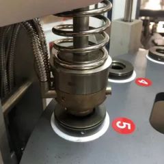 Rotary Coffee Pod Filling and Sealing Machine with Vacuum Feeding System - Image 3