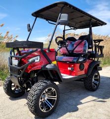 Professional Factory 6 Seater Electric Golf Cart Off-Road Golf Buggy Street Legal Lithium Battery for Sale Custom - Image 2