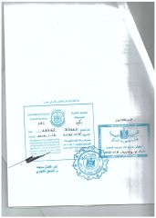 IRAQ EMBASSY CERTIFICATE SIGNATURE certificate from Eternoo Machinery Co., Ltd.