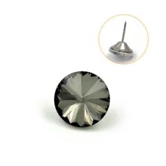 Upholstery Buttons with Metal Loop Buttons for Sewing Sofa Bed Headboard - Image 2