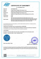 RoHS-Kitchen Scale certificate of Ningbo Bluewill Intelligent Technology Co.,Ltd. – certificate photo, supplier certificates section