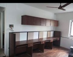 Office Interior Designing Room Conference Room, M.D Rooms Wood Plywood, Engineer Wood, MDF Cabinets Work Station Tables, Recipition - Image 3