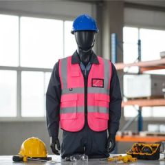 Reflective Vest Sheng Chi Polyester Unisex Baggy 15D Anti-Bacterial 1Y Waterproof L-5XL - Henan Kaiwei Protective Equipment Co., Ltd.
