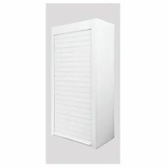 Tempered Glass White Glass Roller Shutter Color White Width 600 mm Height 1400 mm Open Style Rolling Material Tempered - Image 1