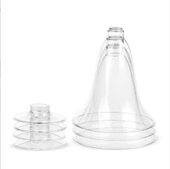 Fancy Shape Disposable Juice Plastic Cups 3oz Cocktail Martini Glass - Image 4