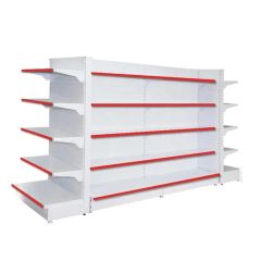 Metal Supermarket Display Shelf Store Equipment Gondola Grocery Retail Racks - Image 2