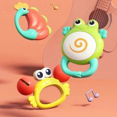 Hot Selling Animal Rattle Toddlers Sensory Teething Rattles Shaking Hand Bell Baby Bell Teether Toys for Infant - Image 3