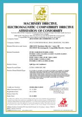 CE for Split Air Conditioner certificate of Jinan Sendo Air Conditioning Co., Ltd. – certificate photo, supplier certificates section