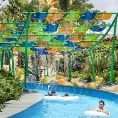 Well Known Kid Friendly Water Spray Toys Colorful Bucket Fun Water Play Sketch Equipment - Guangzhou Hongxing Water Park Equipment Co., Ltd.