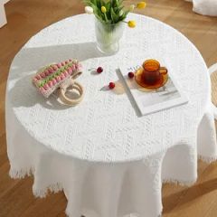 Table Cloth Design Tablecloth Light Blue Patterned Napkins Layer 1 Ply OEM Welcome Origin China Color Colorful Model No. Esap - Image 2