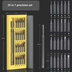 Tooljoy 25 in 1 Screwdriver Sets for Computer Repair - Image 1