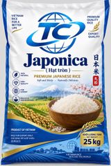 Japonica rice 5% broken in PP bag 25kg – product photo 1, product detail gallery