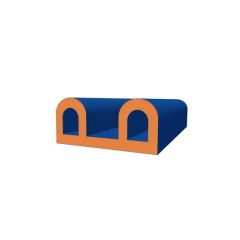 Types of EPDM Rubber Double Bulb Lid Seals - Image 1