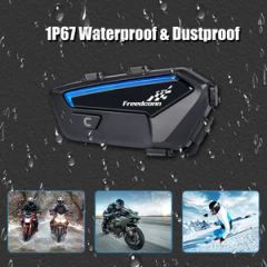 Waterproof Motorcycle Helmet Bluetooth Headset Intercom Moto Full Duplex Interphone - Image 5