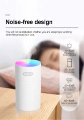 Humidifiers Kinscoter 2021 New Design USB Colorful Cool Mist Car Mini Air Humidifier with Night Light - Image 6