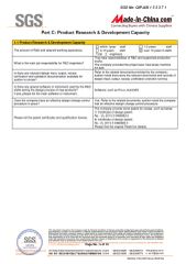 SGS Certification 5 certificate of Yiwu Sunmeta Technology Co., Ltd. – certificate photo, supplier certificates section