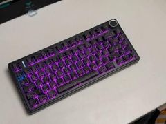 x Aula F75 Wireless Mechanical Keyboard, Gasket Mount Hot Swappable RGB Gaming Keyboard with Knob, Tri-Mode BT5.0/2.4G/U – product photo 5, product detail gallery