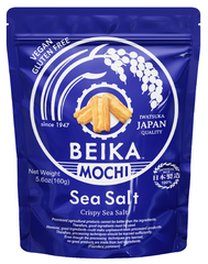 "Long shelf is 18mos" Japanese Rice Cracker Sea Salt - Image 1