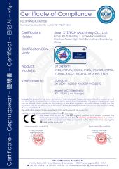 CE Certificate certificate from Jinan Xyztech Machinery Co., Ltd