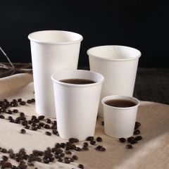 Wholesale Cup Multi Customized Logo Paper Cup Disposable Paper Single Wall Cup - Image 3