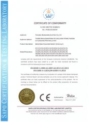 Certificate certificate from Yueqing Wangheng Electric Co., Ltd.