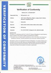 FCC certificate from RS Security Co., Ltd.