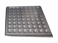 Step Riser Floor Tile, For Floorings, 10 mm Color Grey Finish Matte Shape Square Material PVC Waterproof Yes Thickness 10 - Image 3