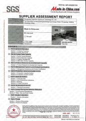 SGS certificate from Shouguang Greentime Agriculture Technology Co., Ltd.