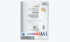 IOS22000 certificate from Yantai Changyou Glass Co., Ltd.