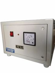 Mild Steel (Body) Three CVT Industrial Voltage Stabilizer Brand CVT Phase Three Power 1 kVA Frequency 60Hz Shape - Image 1