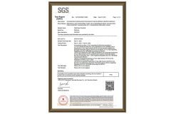 REACH certificate from Guangzhou Zhonglaixin Technology Development Co., Ltd.