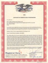 CE FDA certificate from Shaanxi Richbond Imp. & Exp. Industrial Corp.,Ltd.