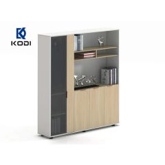 Office Furniture File Storage Unit Wooden File Cabinet Bookshelf - Image 4