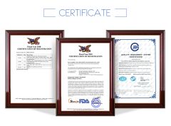 Certificates certificate of Shishi Yihong Chuangxin Hygienic Material Co., Ltd. – certificate photo, supplier certificates section