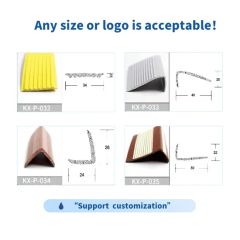 Modern PVC Staircase Edge Decorative Strip, Anti Slip L-Shaped Corner Protector - Image 2