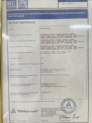 CB certificate from Zhongshan Jurong Lighting company limited