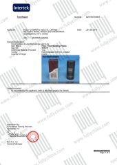 FULLY HEAVY METAL TEST certificate from Fully Cosmetic (GZ) Co., Limited