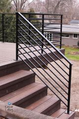Mild Steel Railing Thickness 12 mm Material Mild Steel Material Grade SS 305 Usage/Application ALL Position Exterior, Balcony, - N S Engineering Works