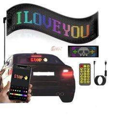 374 92mm RGB LED Flexible Colour Programmable Sign Soft Screen - Image 3