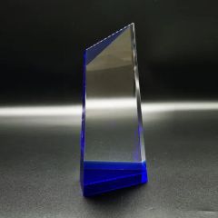 Orange Crystal Corner Trophy Awards Type Trophy Trademark OTE Origin Yangzhou HS Code 70189000 Technique Polished Transparency Transparent - Image 6