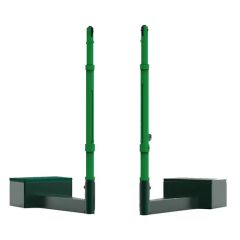 Portable Adjustable Height Movable Volleyball Posts Feature Na Color Mixed Material PU Foldable Yes Origin China Portable - Image 2