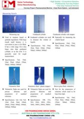 Laboratory Glassware Bottle Cup Dish Grinder Lab Use HS Code 9031809090 Origin Zhejiang China Trademark HM PHARMACHINE Model NO. HM L-GI - Image 2