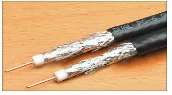 RF Coaxial Range Applications Dth, Cctv, Automation Function Radio Frequency Transmission Line Geometric Axis Alignment Inner Conductor And Outer Shield Share A Geometric - Image 1